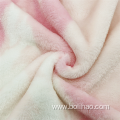 100% Polyester Printed Flannel Fleece Fabric